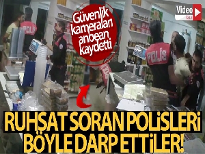 Polisle esnaf arasındaki ruhsat tartışması arbedeye döndü