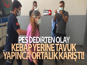 Tavuk yemeği tartışması kanlı bitti, gelin kayınpederini bıçakladı