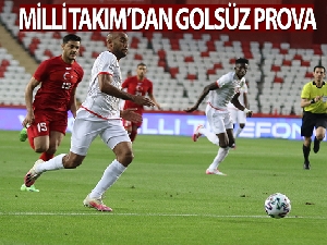 A Milli Takım Futbol Takımı, Gine ile berabere kaldı