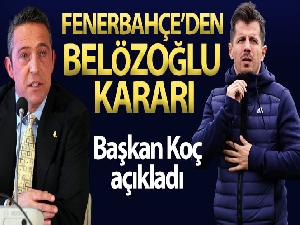 Fenerbahçe, Emre Belözoğlu ile devam etmeyecek