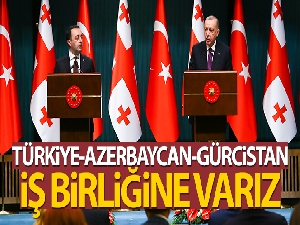 Cumhurbaşkanı Erdoğan: 'Türkiye-Azerbaycan-Gürcistan iş birliği, bütün bunlara varız'