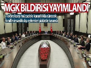 MGK'dan terörle mücadele vurgusu