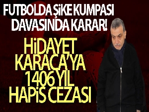 Futbolda şike kumpası davasında flaş karar!