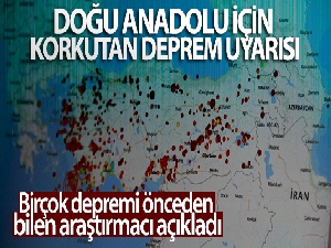 Doğu Anadolu için korkutan deprem uyarısı