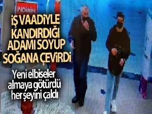 İş vaadiyle kandırdığı adamı soyup soğana çevirdi