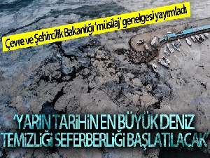 Çevre ve Şehircilik Bakanlığından ‘müsilaj' genelgesi