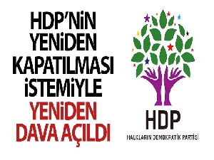 Yargıtay Cumhuriyet Başsavcılığı, HDP'nin kapatılması istemiyle yeniden dava açtı