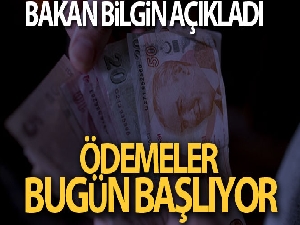 Mayıs ayı destek ödemeleri bugün yatırılıyor!