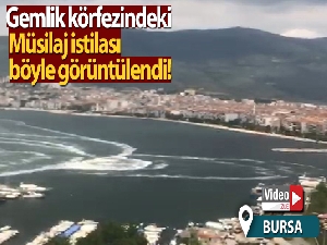 Gemlik körfezindeki müsilaj istilası vatandaş kamerasında