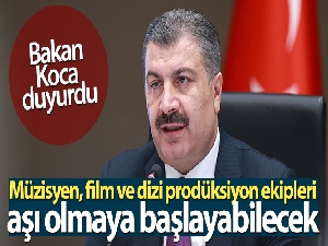 Bakan Koca: 'Aşı programında iki grubun daha aşılanmasına başlanıyor'