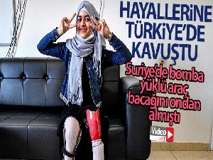 Reyan hayallerine Türkiye'de kavuştu