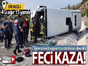Lösemili öğrencilerinin moral gezisi faciayla noktalandı; 4'ü ağır 25 yaralı