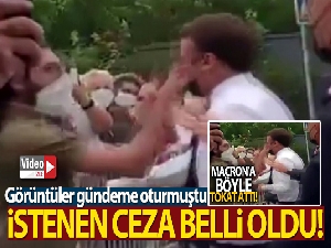 Macron'a tokat atan Tarel, 4 ay hapis cezasına çarptırıldı