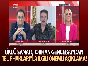 Ünlü sanatçı Orhan Gencebay'dan telif haklarıyla ilgili önemli açıklama!