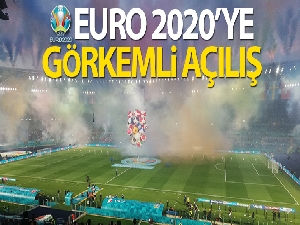 EURO 2020'ye görkemli açılış