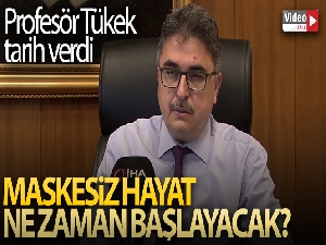 Prof. Dr. Tufan Tükek: '2022'de maskesiz hayatın başlayacağını düşünüyorum'