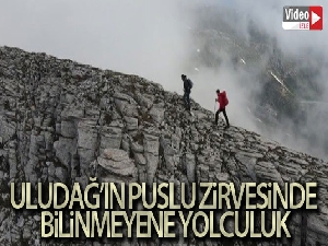 Uludağ'ın puslu zirvesinde bilinmeyene yolculuk