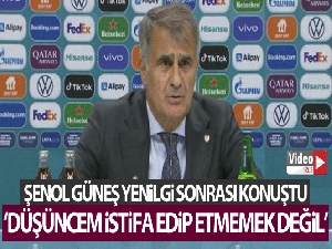 Şenol Güneş: 'Düşüncem istifa edip etmemek değil, buradan çıkmak'