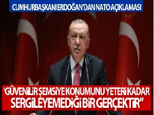 Cumhurbaşkanı Erdoğan'dan önemli açıklamalar