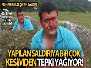 İHA muhabiri Uslu'ya yapılan saldırıya kınamalar artıyor