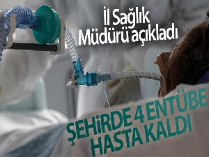 Samsun'da aşı etkisi: Entübe 4 hasta kaldı