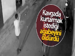 Kavgada kurtarmak istediği ağabeyini böyle öldürdü