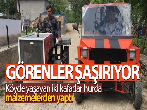 İki kafadar köyde imkansızı başardı, görenler şaşırıyor