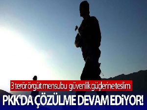 Terör örgütü PKK'da çözülme devam ediyor!