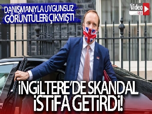 İngiltere Sağlık Bakanı Hancock istifa etti