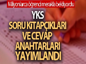 ÖSYM açıkladı! Soru Kitapçıkları ve Cevap Anahtarları yayımlandı...