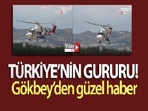 Gökbey'in üçüncü prototipi de başarı ile havalandı