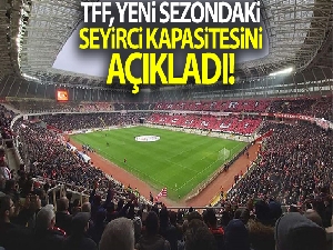 Yeni sezonda maçlar yüzde 50 seyircili olacak