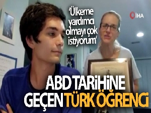 ABD tarihine geçen Türk öğrenci: Adam Yunus Ayan