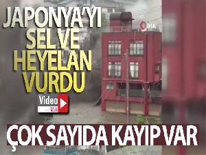 Japonya'yı vuran sel ve heyelanın bilançosu netleşiyor: 2 ölü
