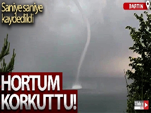 Kurucaşile'de hortum dehşeti amatör kamerada