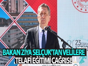 Bakan Selçuk'tan velilere çağrı: 'Çocuklarını telafi eğitimlerine göndersinler'