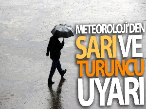 İstanbullular dikkat! Meteoroloji'den sarı ve turuncu uyarı
