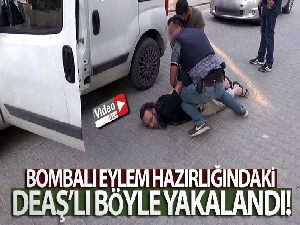 Adana'da bombalı eylem hazırlığındaki DEAŞ'lı yakalandı