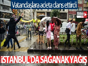 İstanbul'da şiddetli yağış