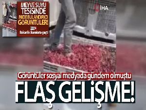 Meyvelerin üzerinde ayakkabıları ile gezen 4 kişi serbest bırakıldı