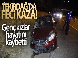 Tekirdağ'da alkollü sürücü yayalara çarptı: 2 ölü