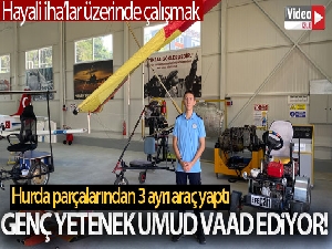 Pandemi döneminde hurda parçaları toplayıp üç ayrı araç yaptı