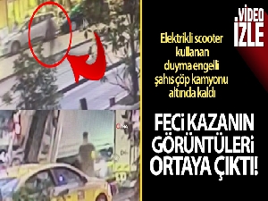 Şişli'deki feci kazanın güvenlik kamerası görüntüleri ortaya çıktı