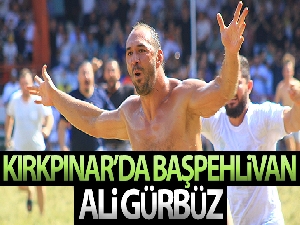 Kırkpınar'da başpehlivan Ali Gürbüz