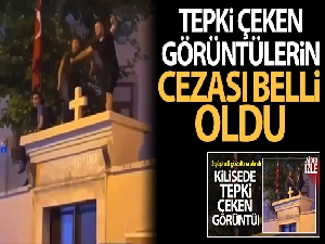 Kadıköy'de kilise duvarında dans eden 2 şüpheliye ev hapsi