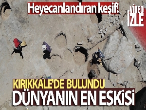 Kırıkkale'de heyecanlandıran keşif! Dünyanın en eski cam şişesi bulundu
