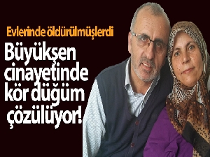 Konya'daki Büyükşen çifti cinayetinde 24 gözaltı