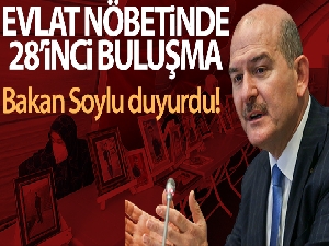 Evlat nöbetinde bir aile daha evladına kavuştu