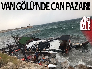 Van Gölü'nde can pazarı