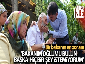 Selde kaybolan Batuhan Delihasan'ın ailesini Bakan Murat Kurum teselli etti